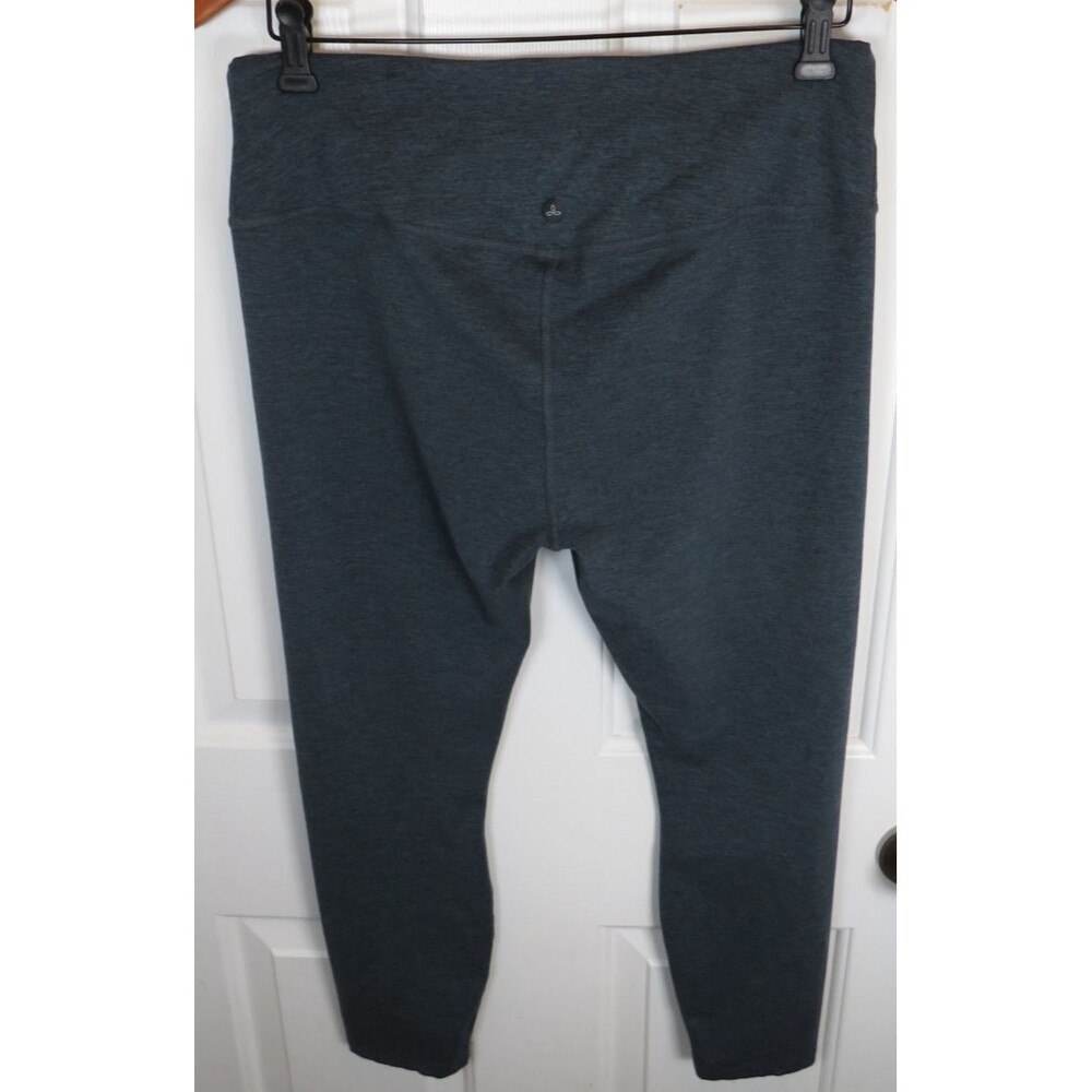 prAna Heavana 7/8 Leggings Stormy Night Blue Heather Size XL High Rise
